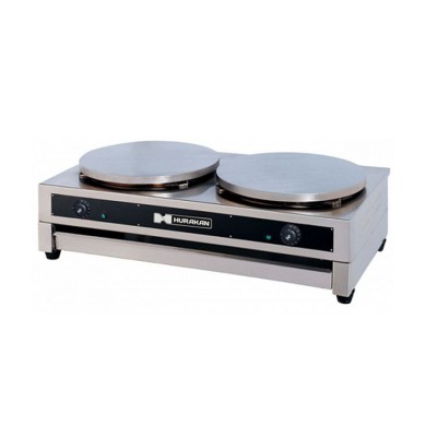Блинница двухпостовая Hurakan HKN-CDE400