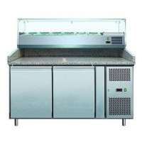 Стол для пиццы с витриной COOLEQ PZ 2600TN-VRX 1500/380