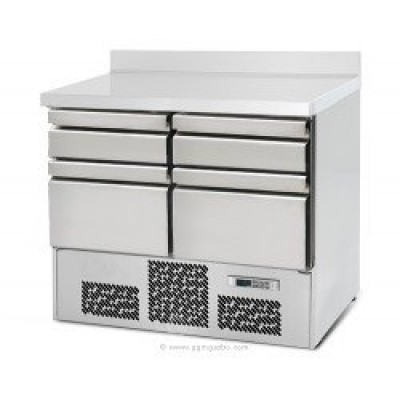 Стол холодильный ggmgastro  KTI107M#2#7SBI1213