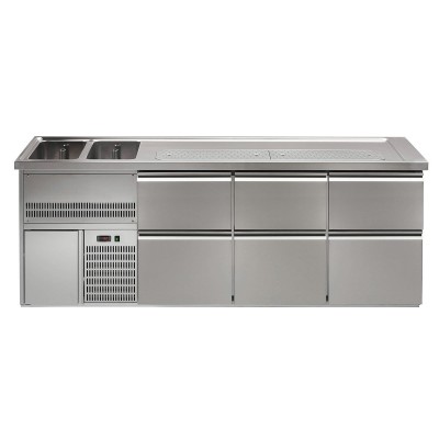 Пивной прилавок GGM Gastro BLA257#3#SBA2535