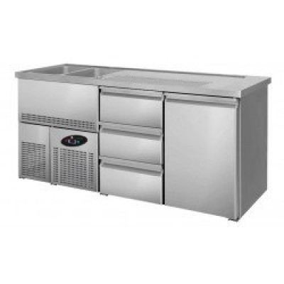 Пивной прилавок GGM Gastro BLF157#SBEF12#SBEF13