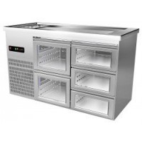 Пивной прилавок GGM Gastro BLF157#SBGF13#SBGF12