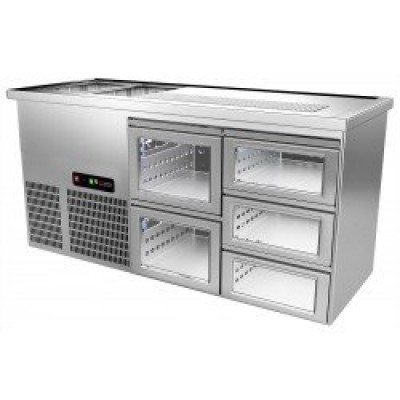 Пивной прилавок GGM Gastro BLF207#SBGF13#SBGF12