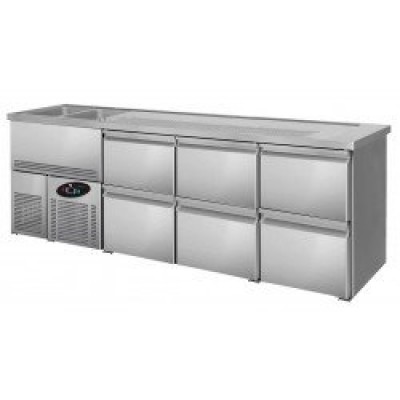 Пивной прилавок GGM Gastro BLF257#3#SBEF12