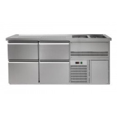 Пивной прилавок GGM Gastro BRA207#2#SBA1212