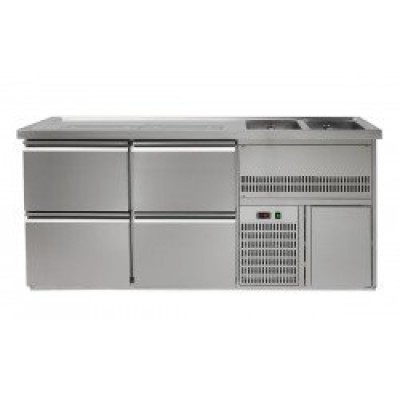 Пивной прилавок GGM Gastro BRA207#2#SBA2535