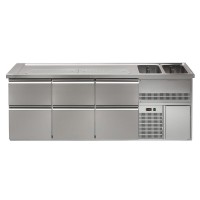 Пивной прилавок GGM Gastro BRA257#3#SBA2535