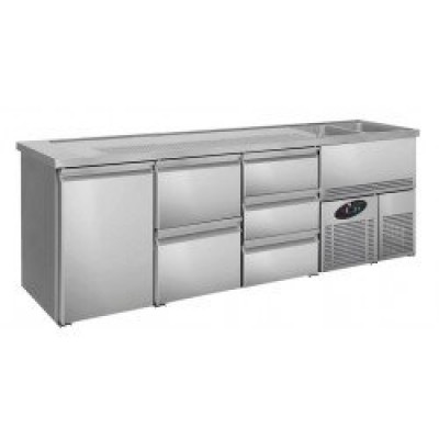 Пивной прилавок GGM Gastro BRF257#SB13#2#SB12