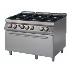 Плита газовая 6-ти конфорочная  PK 70/120 CFGBG