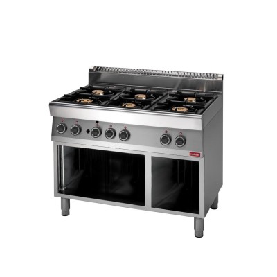 Плита газовая 6-х конфорочная   FU 70/110 PCG
