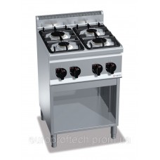 Плита газовая с 4 конфорками ggmgastro GHB669C Плита газовая с 4 конфорками ggmgastro GHB669C