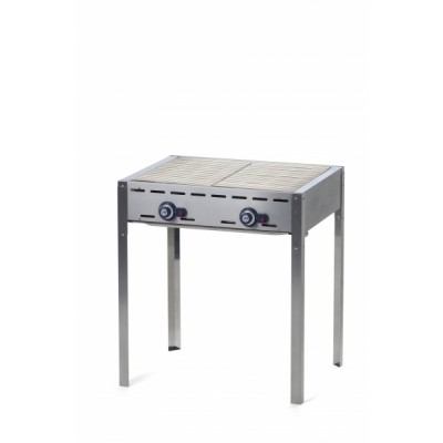 Гриль газовый Green Fire Kitchen Line Hendi 149706