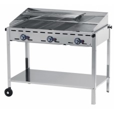 Гриль газовый Green Fire Profi Line Hendi 149591 Гриль газовый Green Fire Profi Line Hendi 149591
