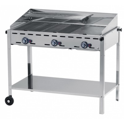 Гриль газовый Green Fire Profi Line Hendi 149591