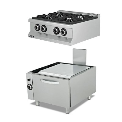 Плита газовая c духовкой Empero EMP.7KG020+EMP.7FRG001