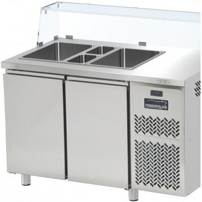 Стол холодильный для салатов PSA702S1 SALADETTE
