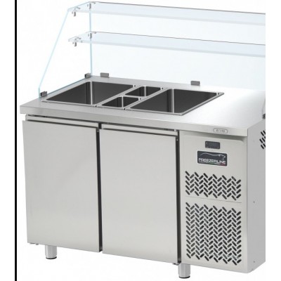 Стол холодильный для салатов PSA702S2 SALADETTE