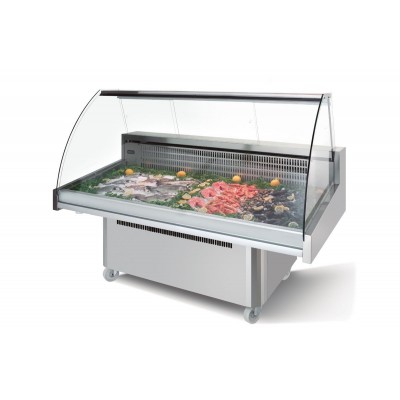Витрина для рыбы GGM Gastro FRIM151