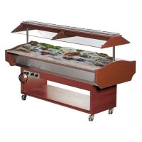 Витрина для рыбы GGM Gastro FTC6K