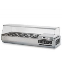 Витрина холодильная ggmgastro AGI154