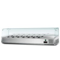 Витрина холодильная ggmgastro AGS153