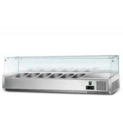 Витрина холодильная ggmgastro AGS154