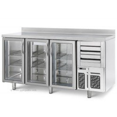 Холодный стол для бара ggmgastro BGI206HG