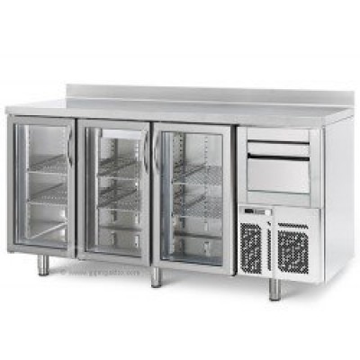 Холодный стол для бара ggmgastro BGI206HGA