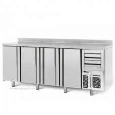 Холодный стол для бара ggmgastro BGI256H