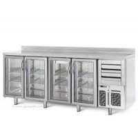 Холодный стол для бара ggmgastro BGI256HG
