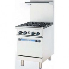 Газовая плита с духовым шкафом  Turbo air  TAR-4