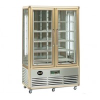Кондитерский шкаф APACH AVP700G Snelle (бронза)