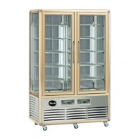 Кондитерский шкаф APACH AVP700GG Snelle (бронза)