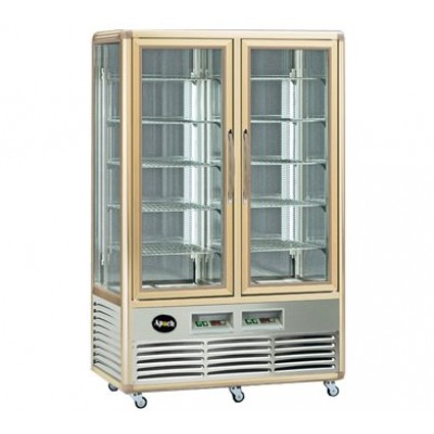 Кондитерский шкаф APACH AVP700GG Snelle (бронза)