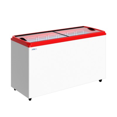 Морозильный ларь ITALFROST СF600F с прямыми стеклами