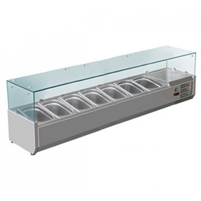 Витрина для топпинга Hurakan HKN-GXD1500GC